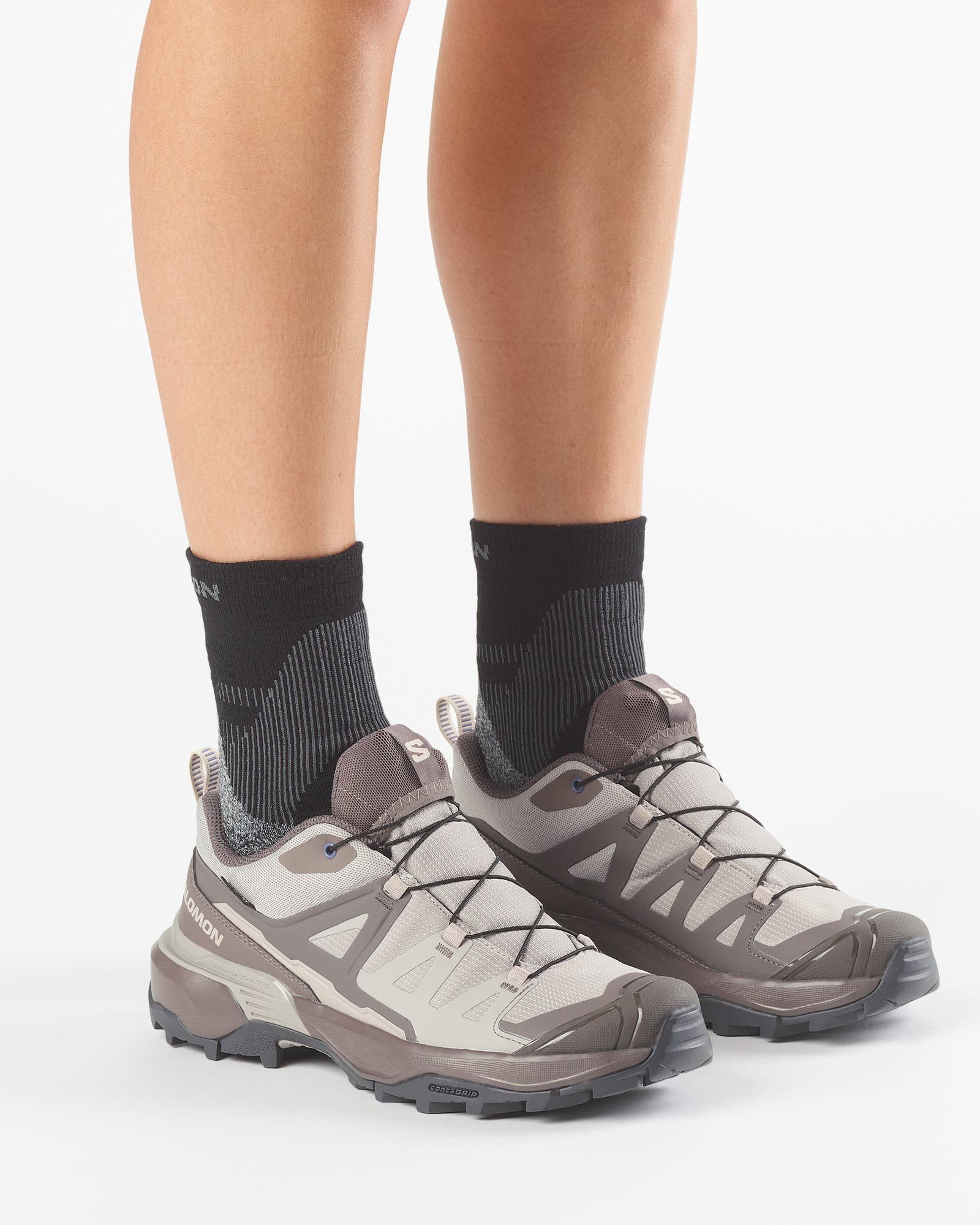 Salomon X ULTRA 360 GTX W Bej Kadın Outdoor Ayakkabı