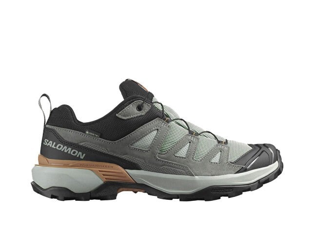 Salomon X ULTRA 360 LEATHER GORE-TEX Gri Erkek Outdoor Ayakkabı