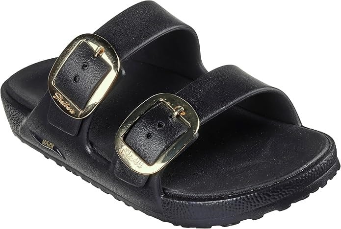 Skechers ARCH FIT CALI BREEZE 2.0 - GOLD STAR Siyah Kadın Sandalet