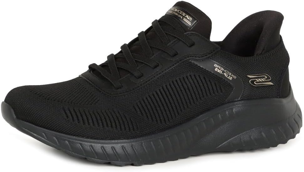 Skechers BOBS SQUAD CHAOS CURRENT MUSE Siyah Kadın Günlük Spor Ayakkabı