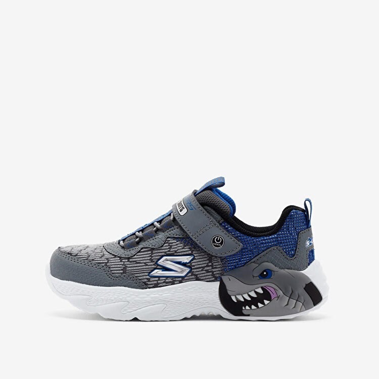 Skechers CREATURE - LİGHTS Gri Erkek Çocuk Günlük Spor Ayakkabı