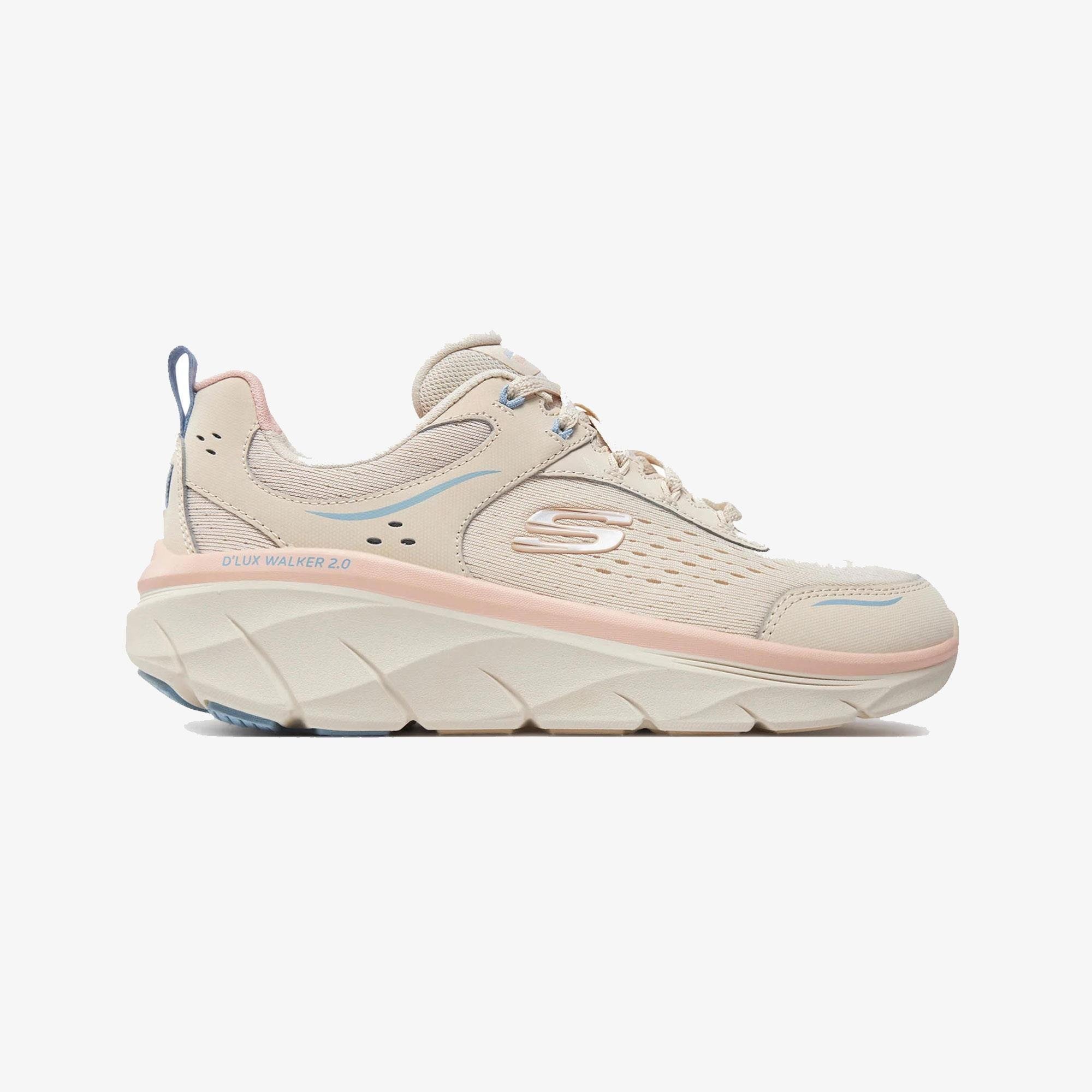 Skechers D'LUX WALKER 2.0 - DAİSY DOLL Bej Kadın Günlük Spor Ayakkabı