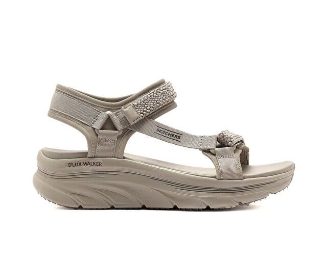 Skechers D'LUX WALKER - PRETTY FIELD Bej Kadın Sandalet 119822-TPE