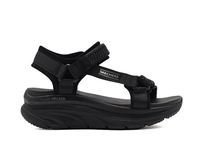Skechers D'LUX WALKER - PRETTY FIELD Siyah Kadın Sandalet
