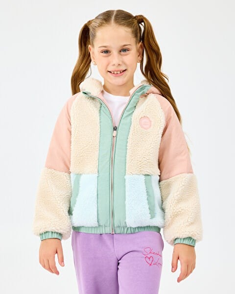 Skechers G sherpa Sherpa Pembe Kız Çocuk Ceket