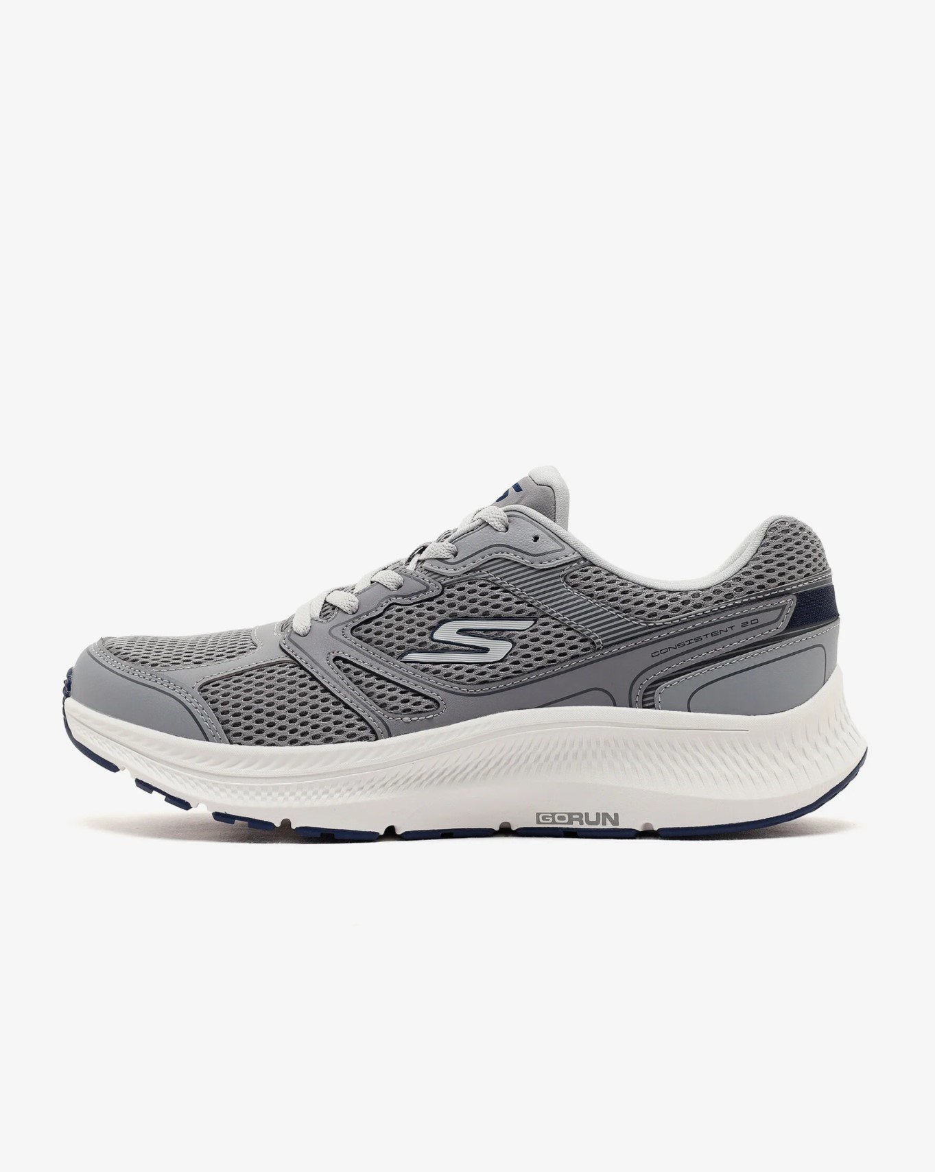 Skechers GO RUN CONSISTENT 2.0 Gri Erkek Günlük Spor Ayakkabı