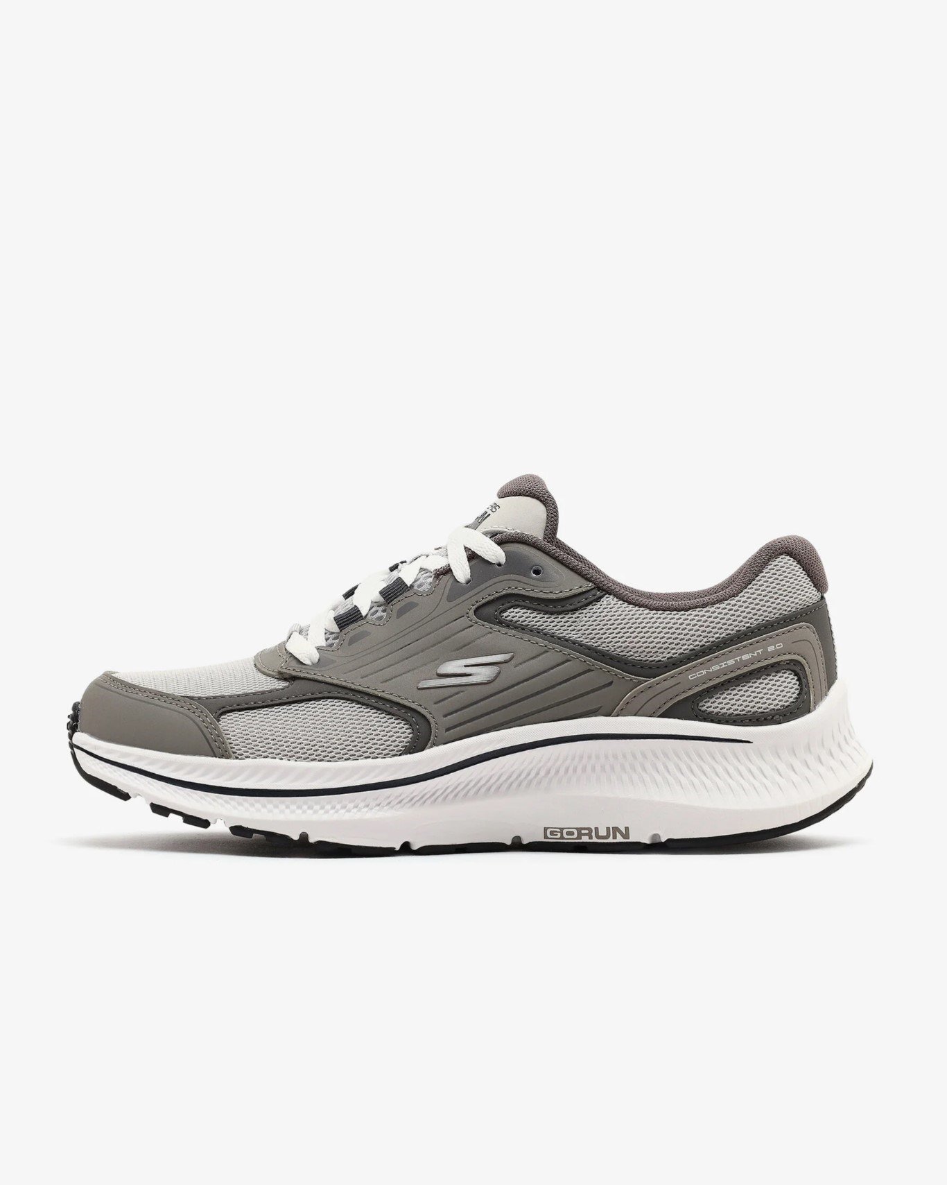 Skechers GO RUN CONSISTENT 2.0 Gri Erkek Günlük Spor Ayakkabı