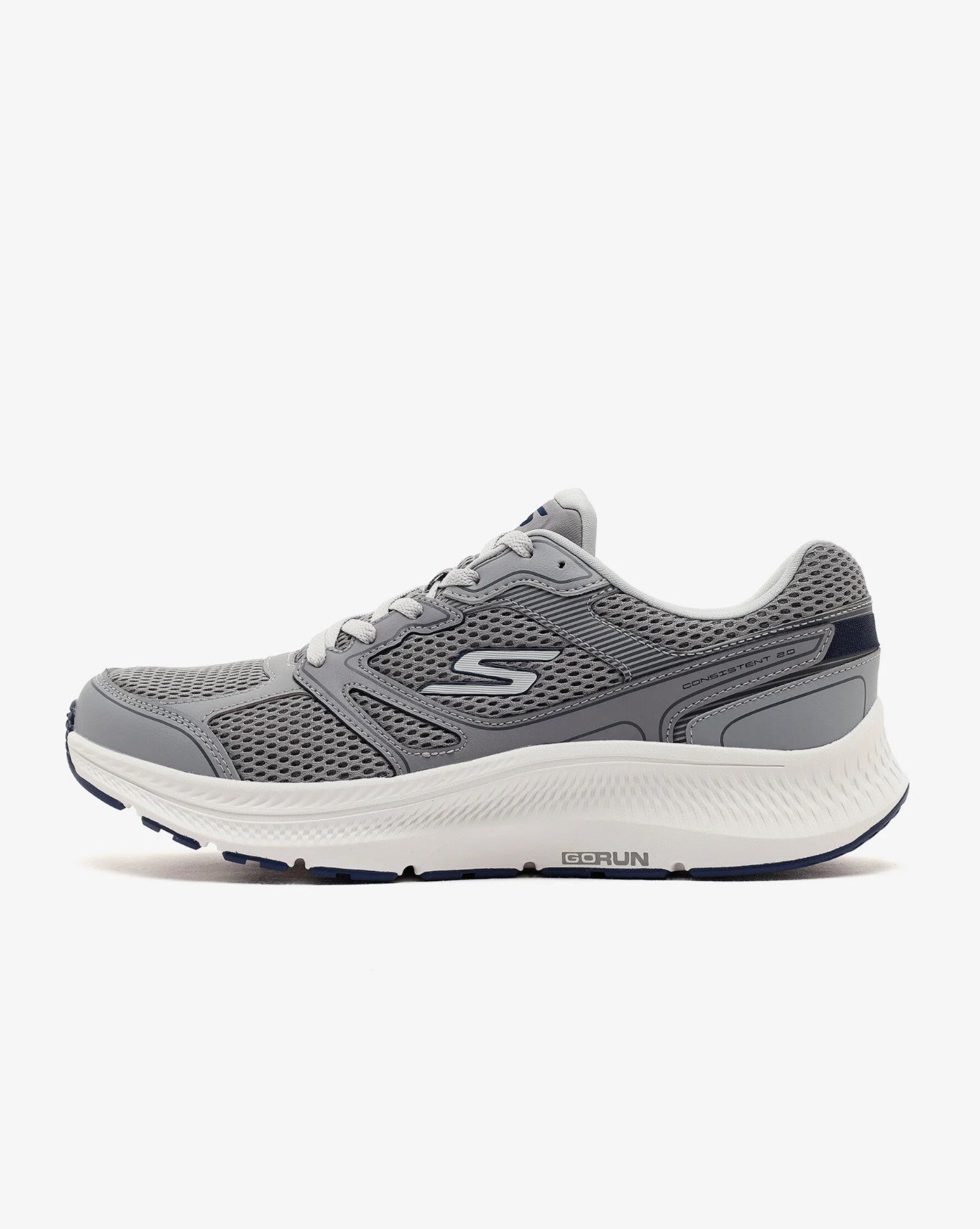 Skechers GO RUN CONSISTENT 2.0 Gri Erkek Günlük Spor Ayakkabı