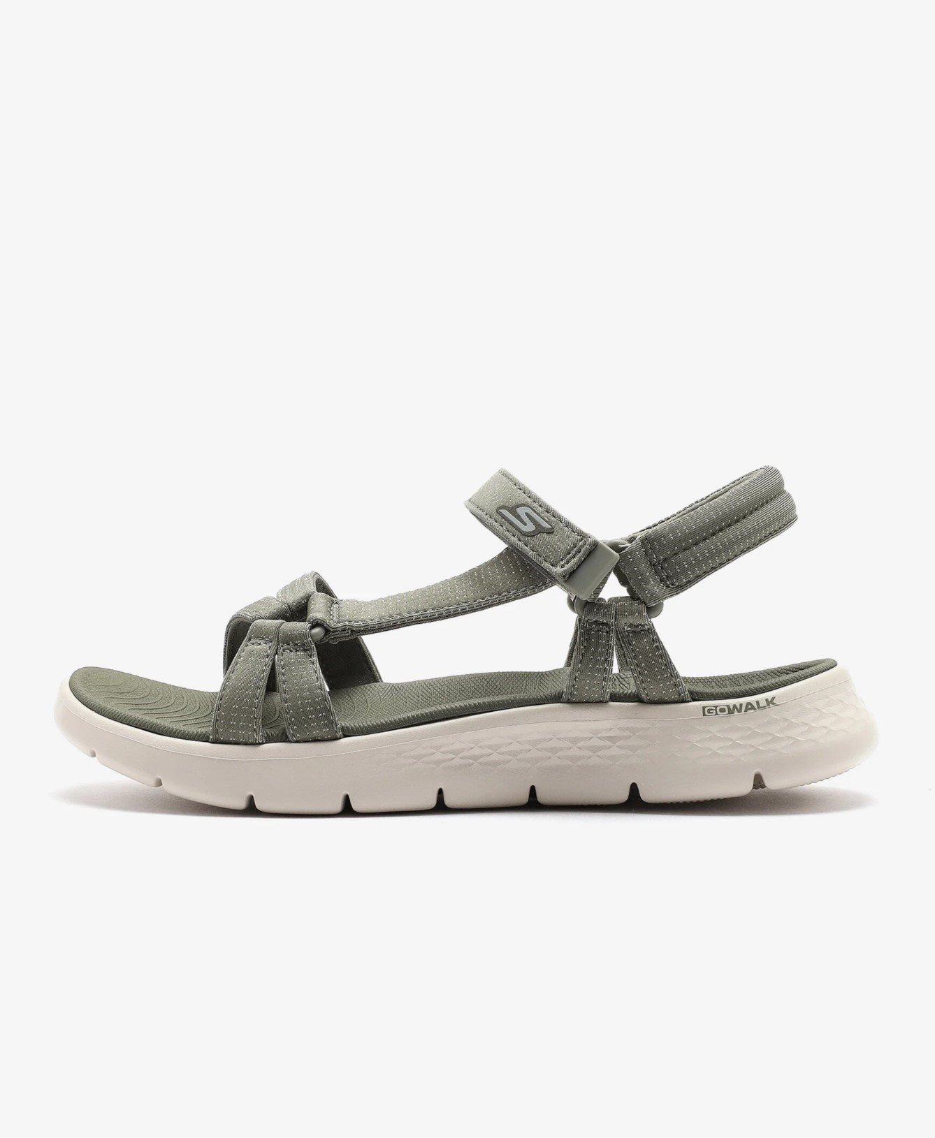 Skechers GO WALK FLEX SANDAL - SUBLIME Haki Kadın Sandalet
