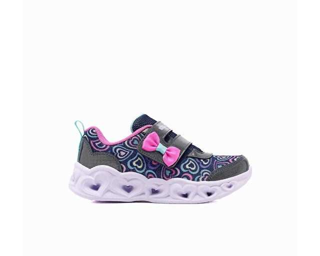 Skechers HEART LIGHTS BOOGIE LAND Lacivert Kız Çocuk Günlük Spor Ayakkabı
