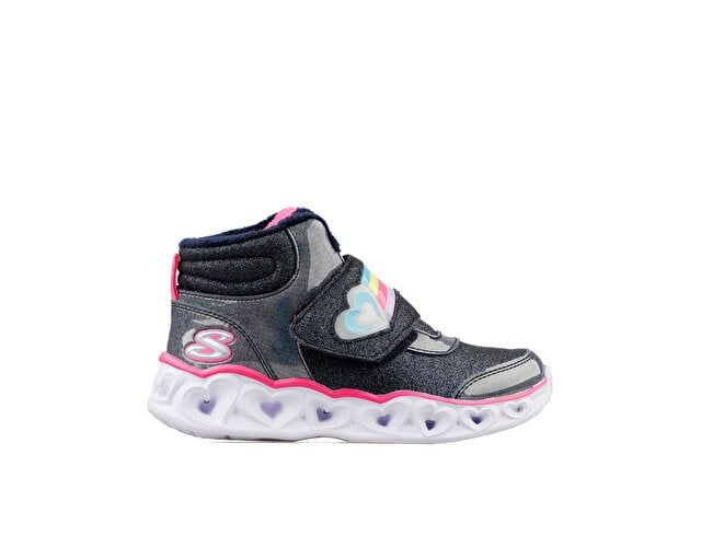 Skechers HEART LIGHTS - BRILLIANT RAINBOW Lacivert Kız Çocuk Bot