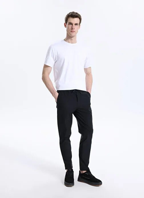 Skechers M Micro Slim Pant Siyah Erkek Eşofman Alt