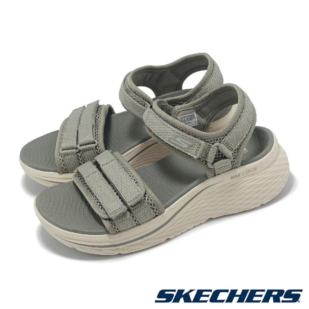 Skechers MAX CUSHIONING ELITE 2.0 SANDAL Haki Kadın Sandalet
