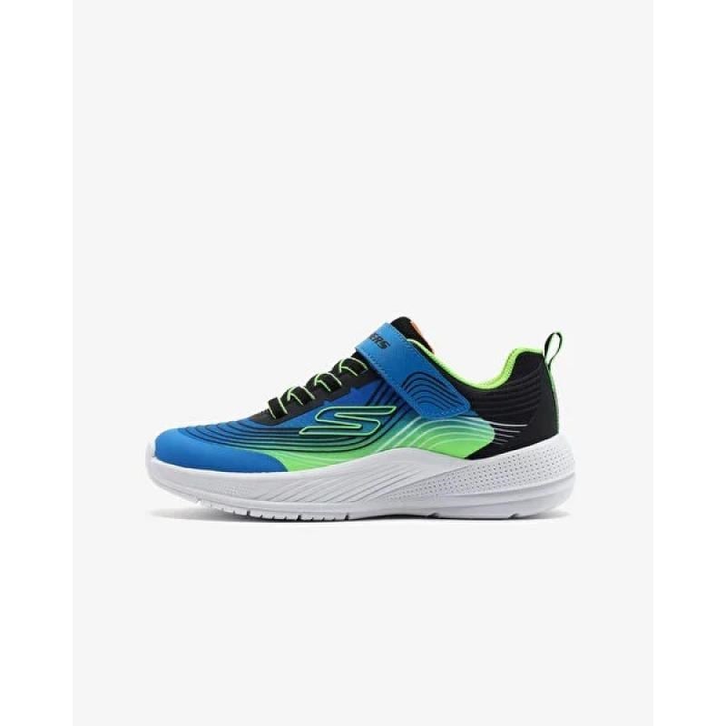 Skechers MICROSPEC ADVANCE Mavi Erkek Çocuk Günlük Spor Ayakkabı