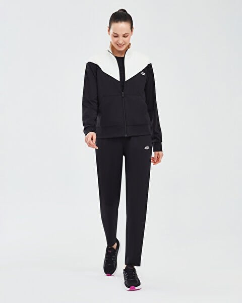 Skechers Performance Coll. W Track Suit Set Siyah Kadın Eşofman Takımı S241210-001