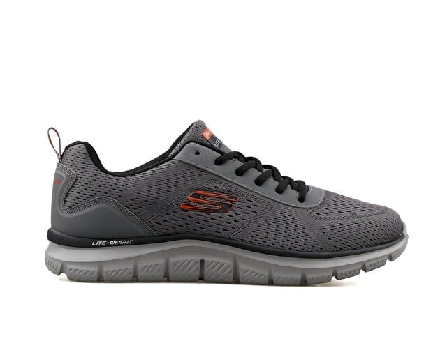 Skechers TRACK-LESHUR Gri Erkek Günlük Spor Ayakkabı