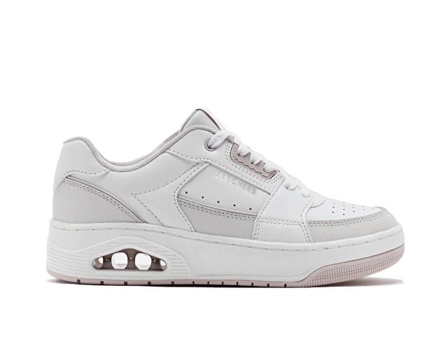 Skechers UNO COURT  -  COURTED STYLE Beyaz Kadın Günlük Spor Ayakkabı