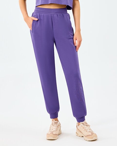 Skechers W Jogger Sweatpant Mor Kadın Eşofman Alt