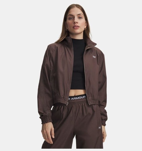 Under Armour Icon Woven Jacket Kahverengi Kadın Ceket