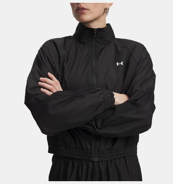 Under Armour Icon Woven Jacket Siyah Kadın Ceket