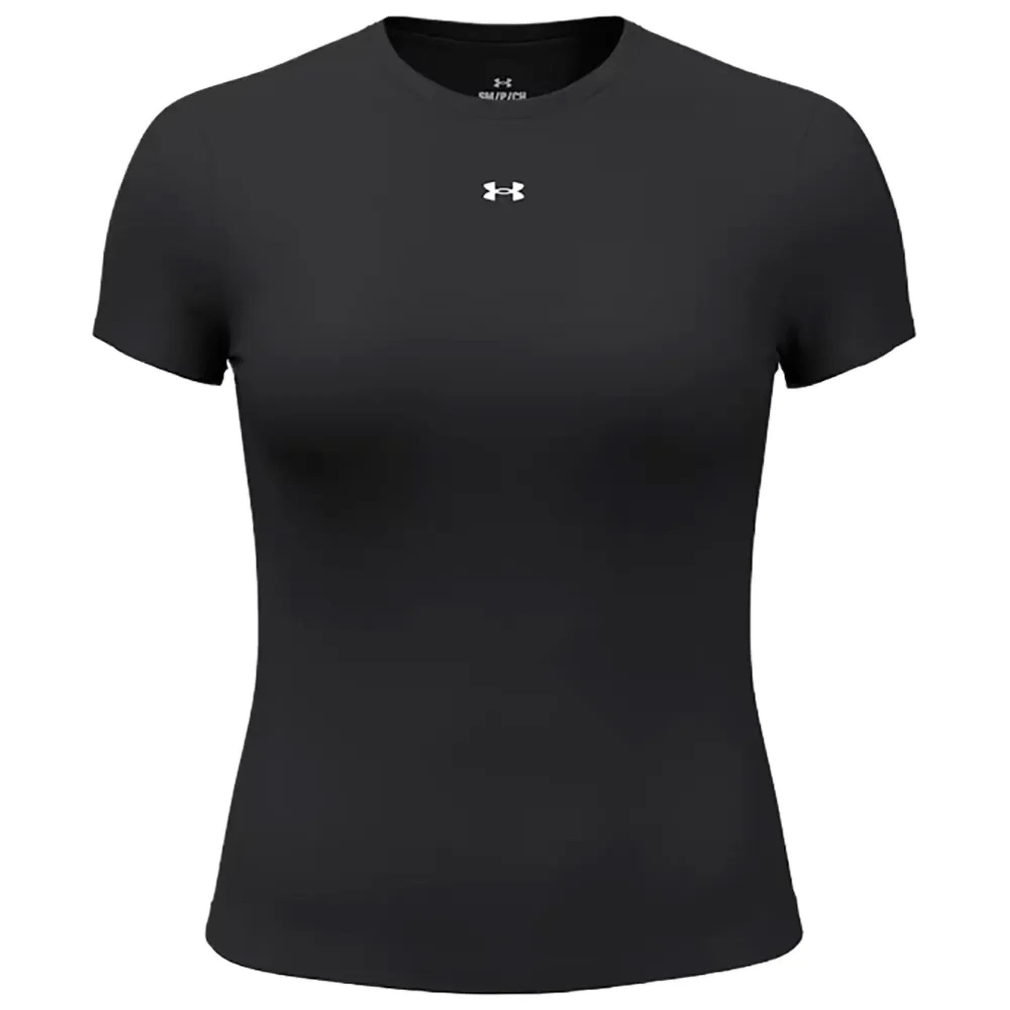 Under Armour Motion Fitted Ss Siyah Kadın T-Shirt