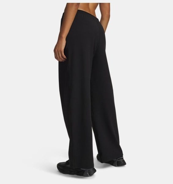 Under Armour Motion Wide Leg Pant Siyah Kadın Eşofman Alt
