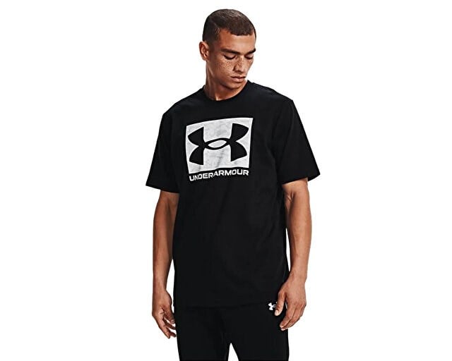Under Armour UA ABC CAMO BOXED LOGO SS Siyah Erkek T-Shirt