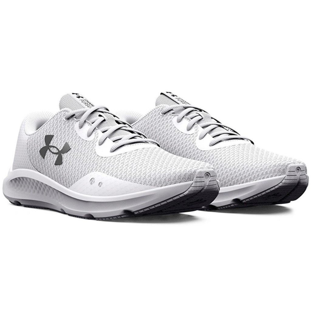Under Armour UA Charged Pursuit 3 Beyaz Erkek Koşu Ayakkabısı