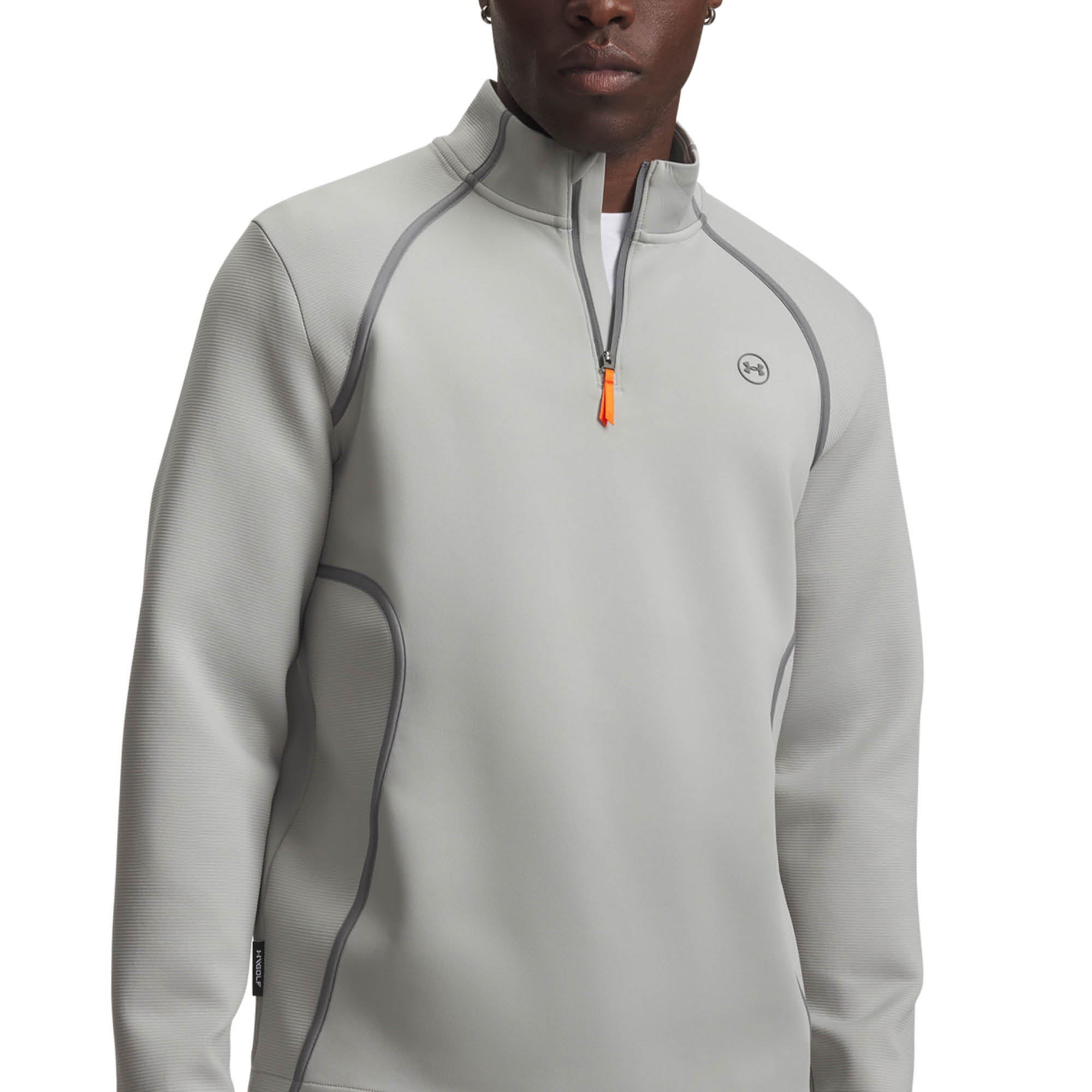 Under Armour Ua Drive Midlayer 1/4 Zip Gri Erkek Sweatshirt