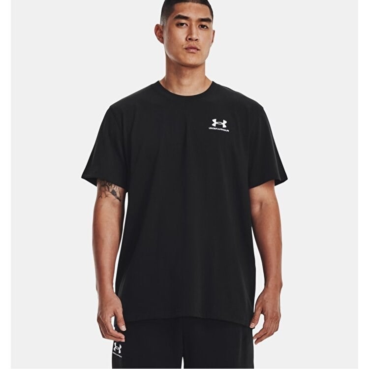 Under Armour Ua M Logo Emb Heavyweıght Ss Siyah Erkek T-Shirt