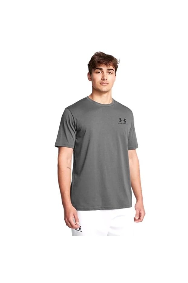Under Armour UA M SPORTSTYLE LC SS Gri Erkek T-Shirt
