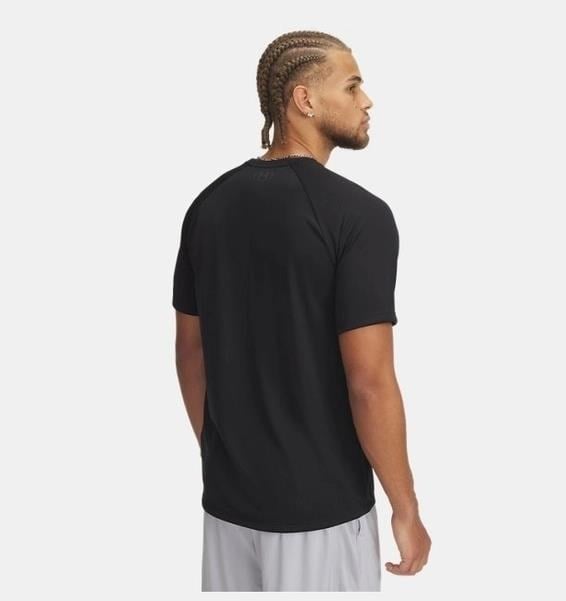 Under Armour UA M TECH PRINT FILL SS Siyah Erkek T-Shirt