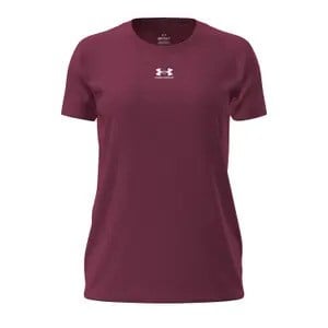 Under Armour Ua Rival Core Ss Kırmızı Kadın T-Shirt 1383648-622