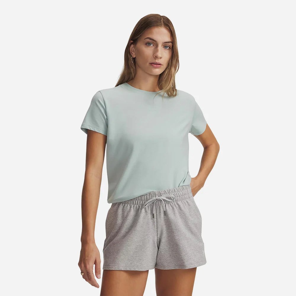 Under Armour UA Rival Core SS Mavi Kadın T-Shirt