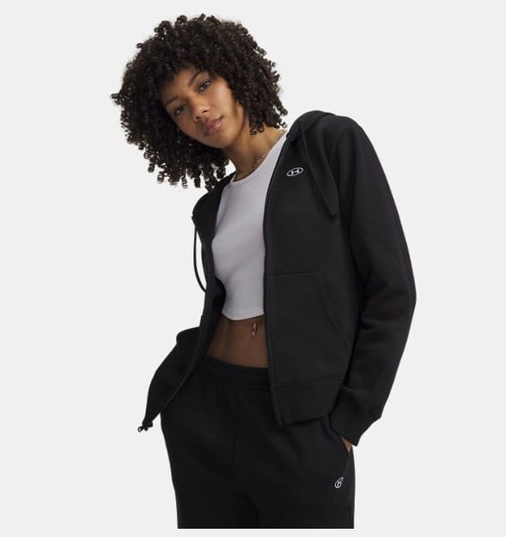 Under Armour Ua Rival Fleece Fz Siyah Kadın Ceket