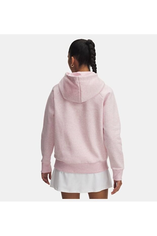 Under Armour UA Rival Fleece Hoodie Pembe Kadın Sweatshirt