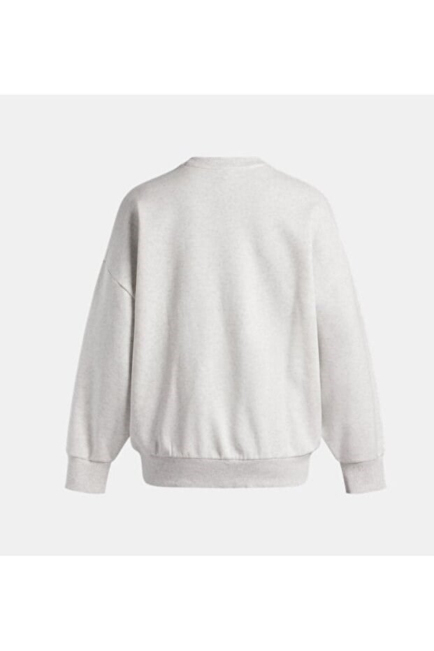 Under Armour UA Rival Fleece OS Crew Gri Kadın Sweatshirt