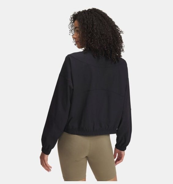 Under Armour Ua Rival Woven Jacket Siyah Kadın Ceket