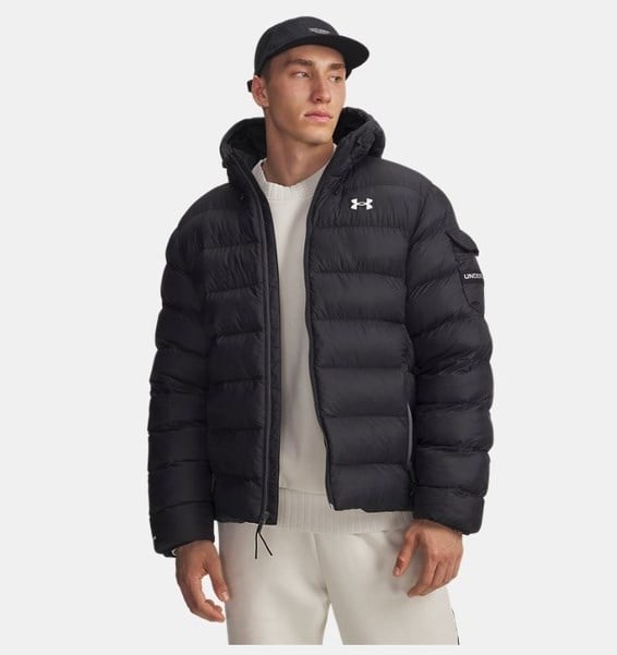 Under Armour Ua Sportswear Puff Jkt Siyah Erkek Mont
