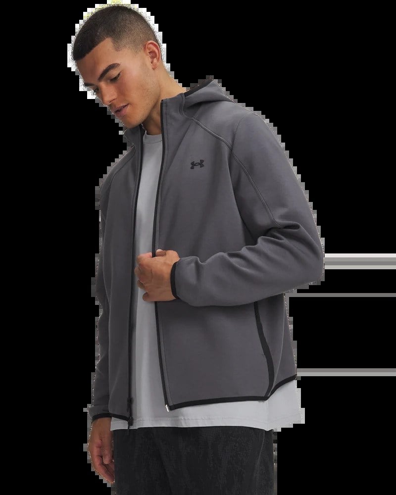 Under Armour Ua Unstoppable Flc Fz Gri Erkek Ceket
