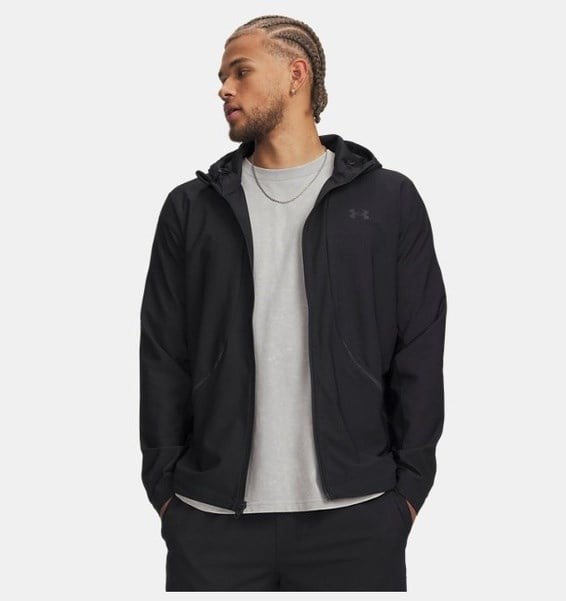 Under Armour Ua Unstoppable Woven Jacket Siyah Erkek Ceket