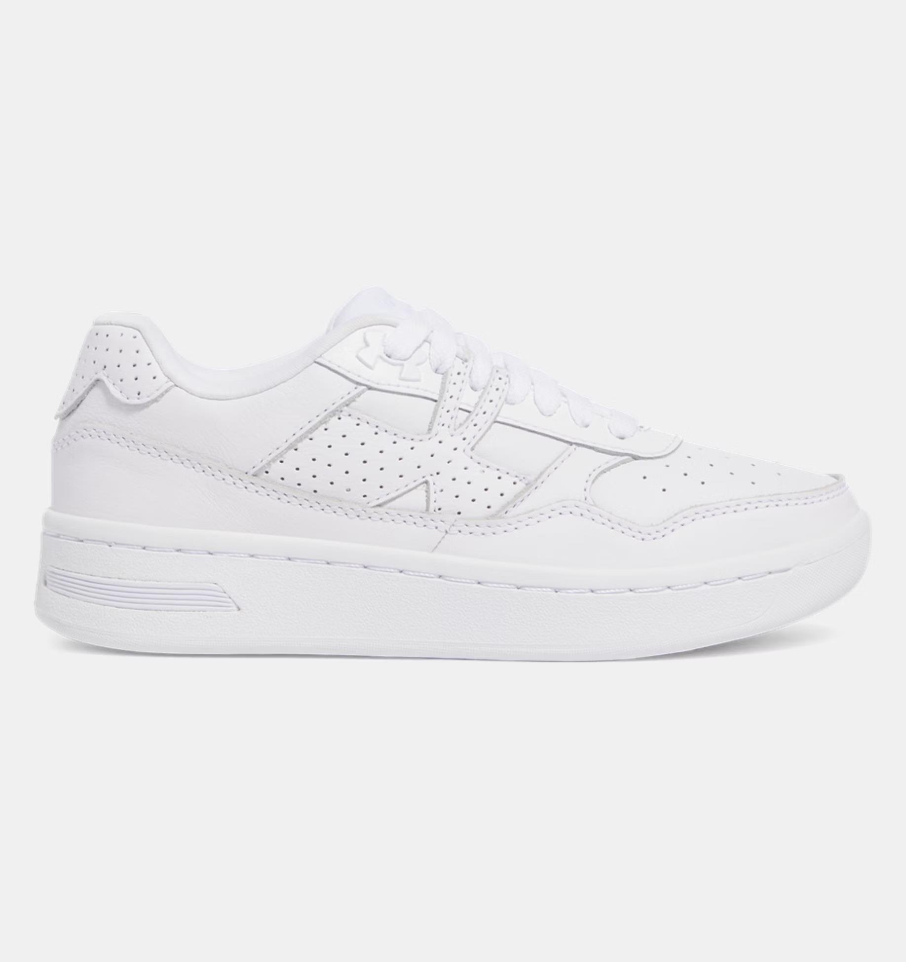 Under Armour UA W Court 96 Beyaz Kadın Günlük Spor Ayakkabı