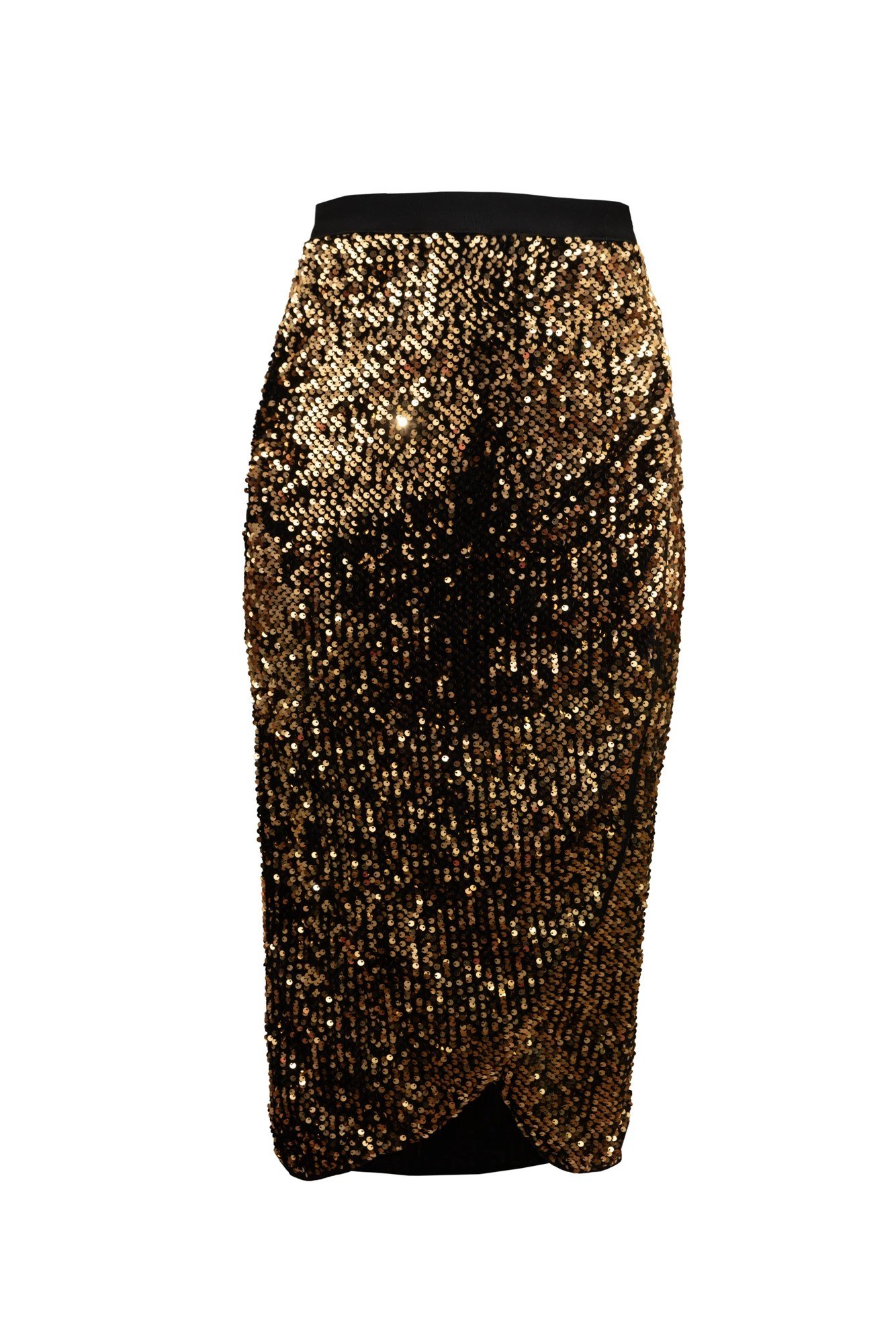Gold Sequin Skirt