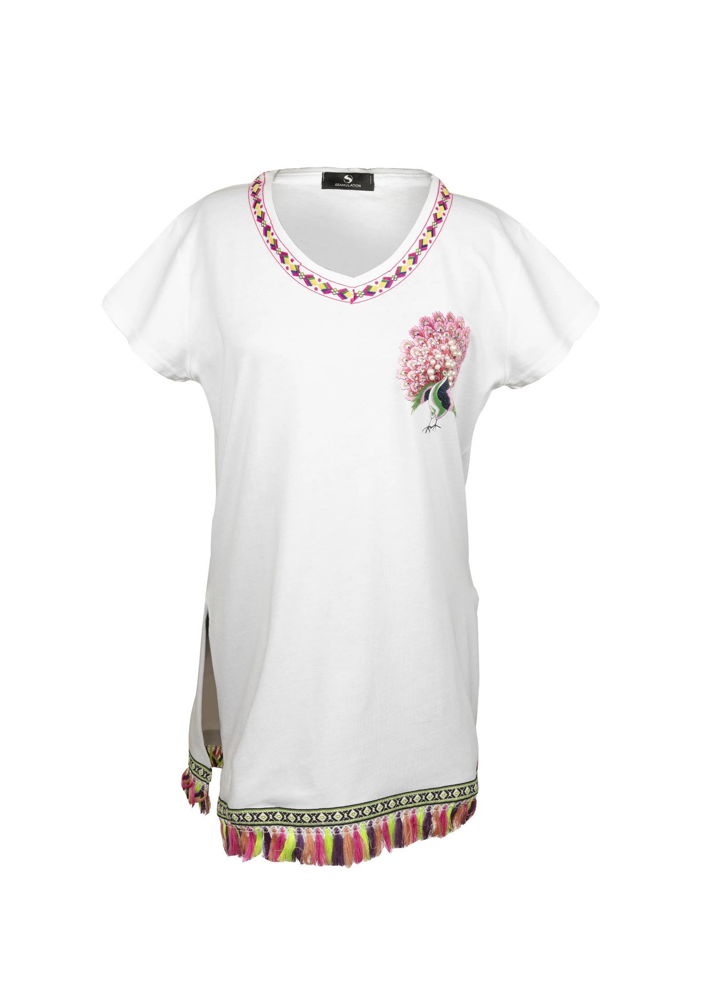 Peacock Beach Dress