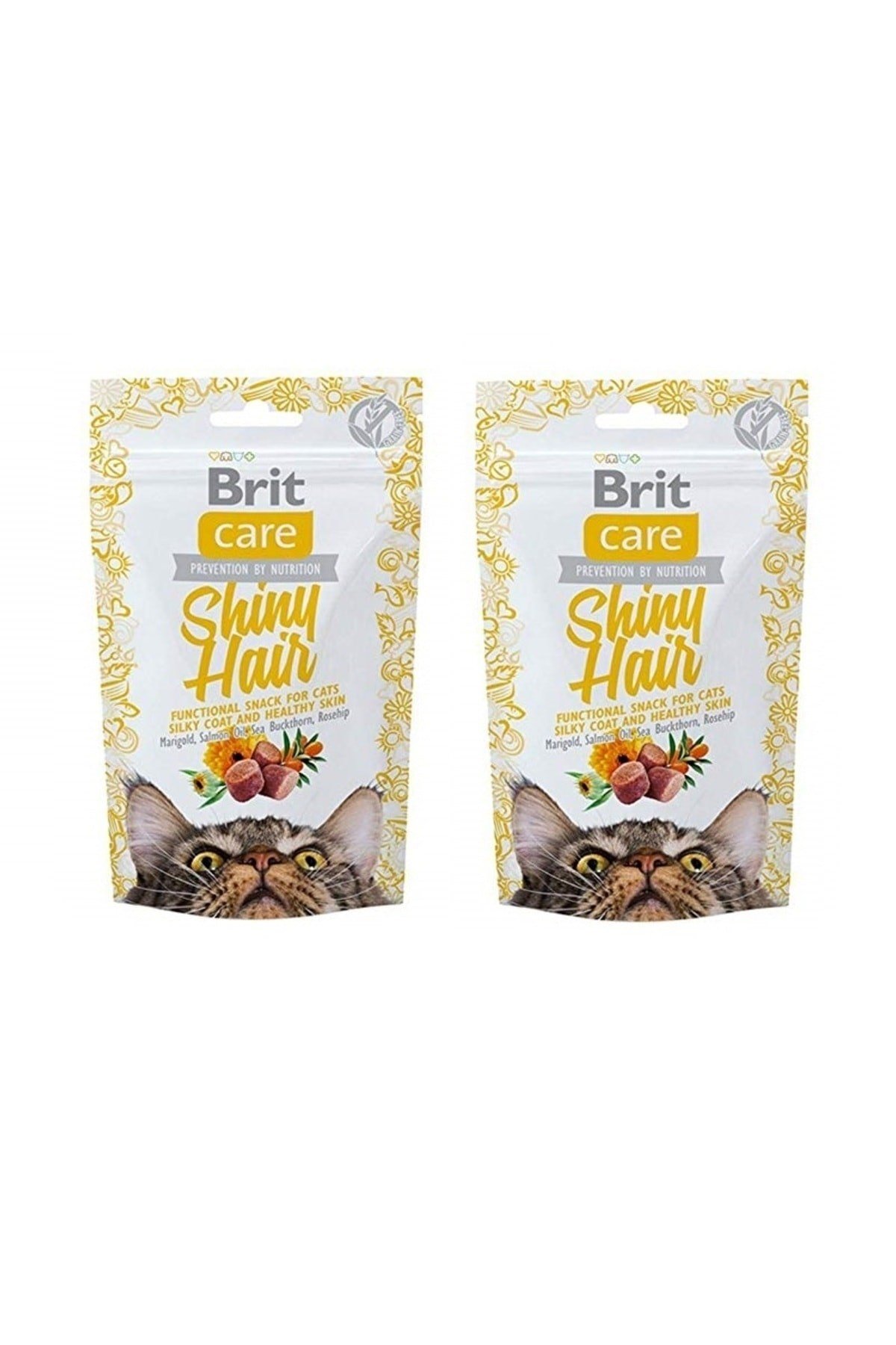 2 Adet Snack Shiny Hair Kedi Ödül Maması 2 X 50gr