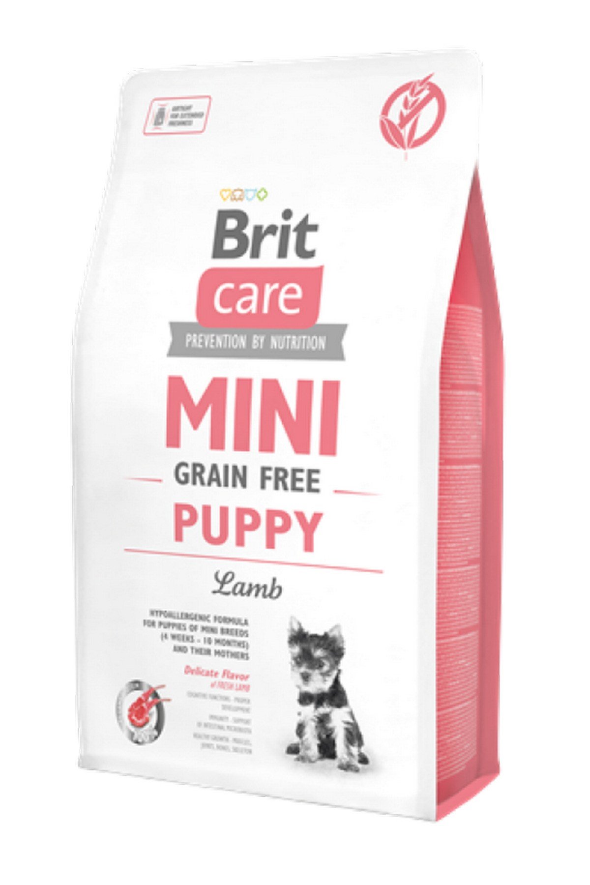 2 kg Mini Irk Yavru Köpekler İçin, Tahılsız, Hipoalerjenik Kuzu Etli Kuru Mama 403118