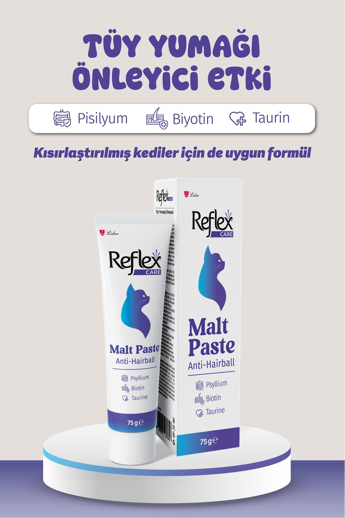 Care Malt Paste Anti Hairball - Tüy Yumağı Önleyici Malt 75g