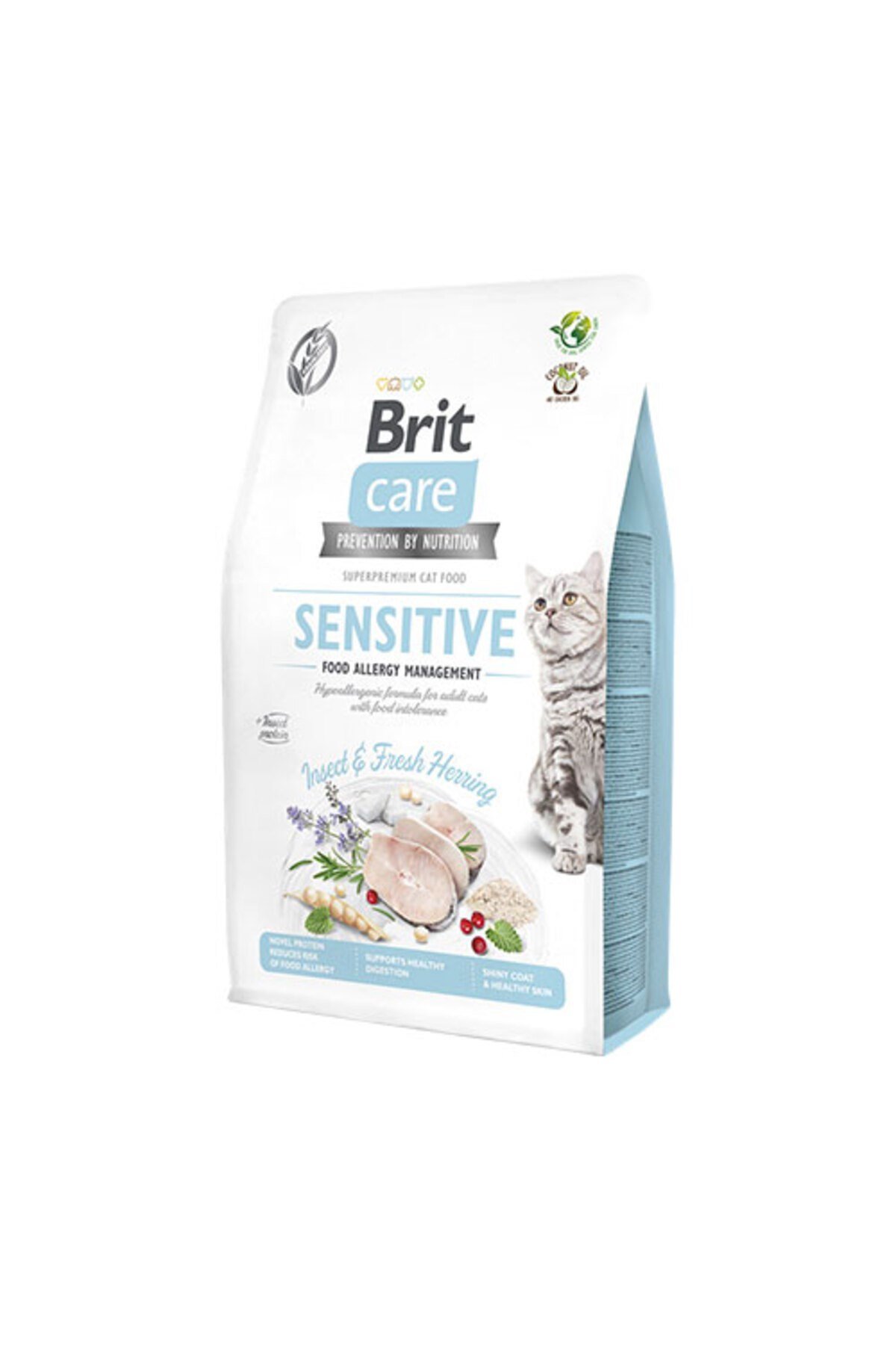 Tahılsız Anti Allergenic Böcekli Kedi Maması 2 kg