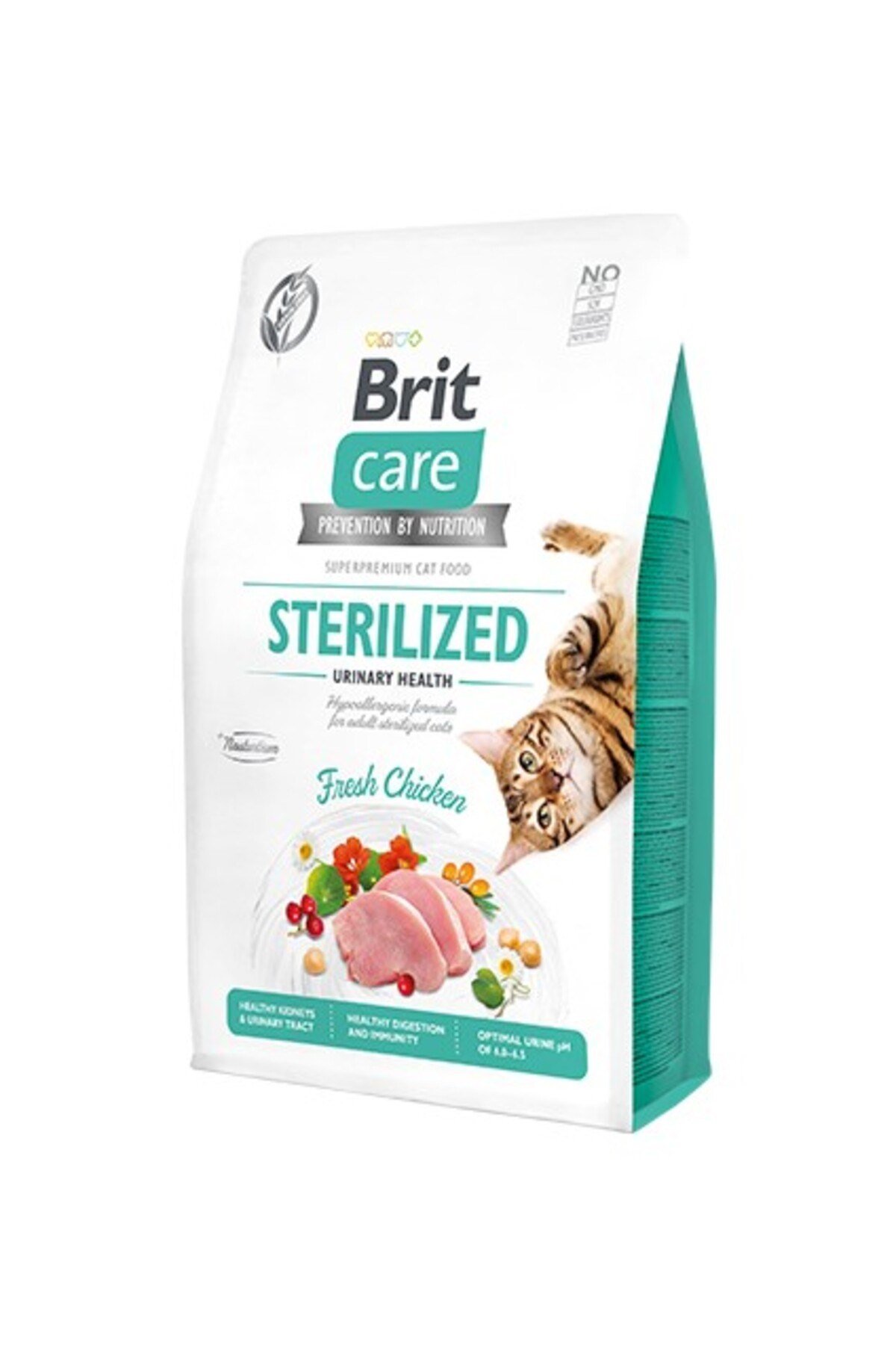 Urinary Tahılsız Tavuk Kısırlaştırılmış Kedi Maması 2 kg