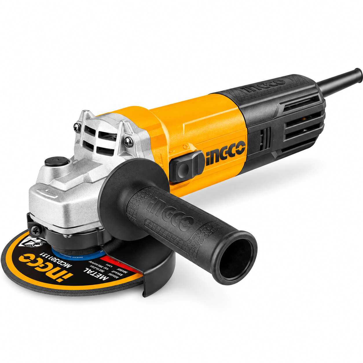 INGCO 750W 115 mm Profesyonel Avuç Taşlama Makinesi – Elektrikli Spiral